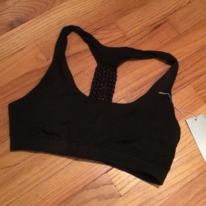 Black Sports Bra